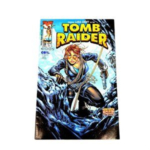 Lara Croft Tomb Raider Comic 3 2000 Jurgens Park Sibal Smith Top Cow Bag/Board